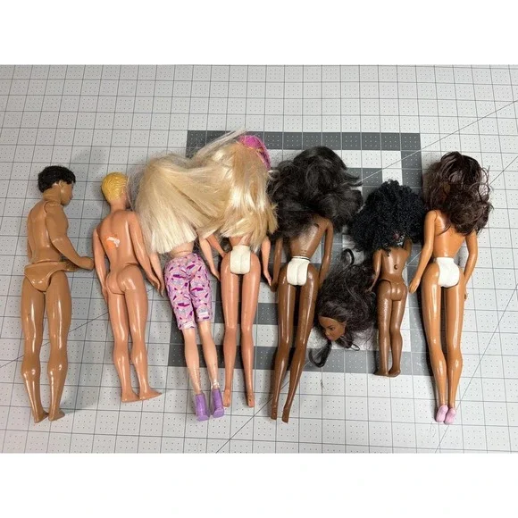 1990's 2000' Vintage Mattel Barbie Doll Lot - Kevin African American Janet Alan - Picture 5 of 7